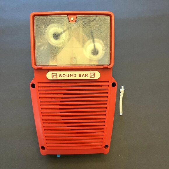 Vintage GAF Talking ViewMaster Red White Blue For Parts Or Repair - Picture 2 of 6